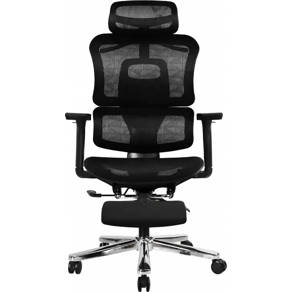 Офісне ергономічне крісло GT Racer B-528 Black - фото 3