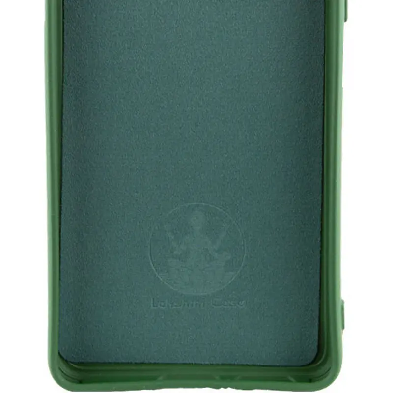 Чохол Silicone Cover Lakshmi Full Camera AA для Realme Note 50 5G Зелений / Dark green - фото 4