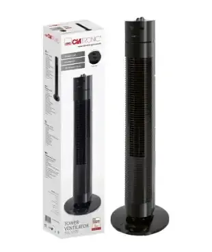 Вентилятор Clatronic TVL 3770 black (баштовий)