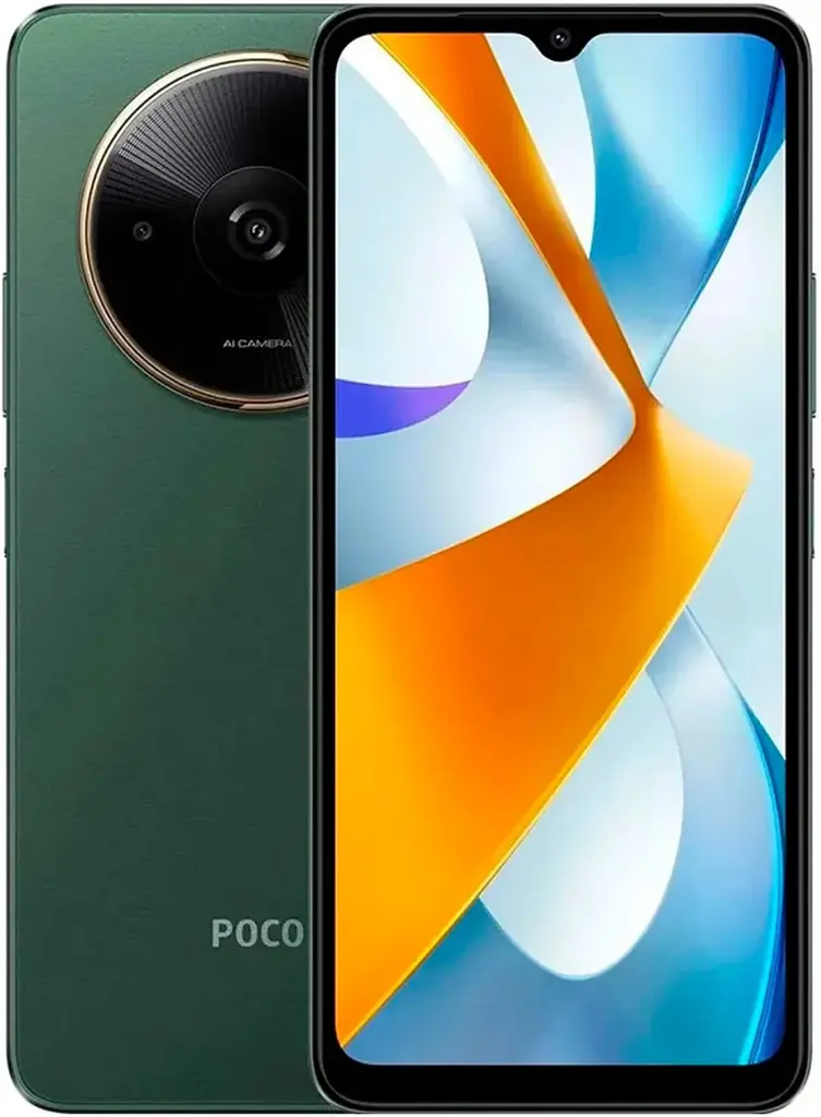 Смартфон Xiaomi POCO C61 3/64GB Green Global Version - фото 1