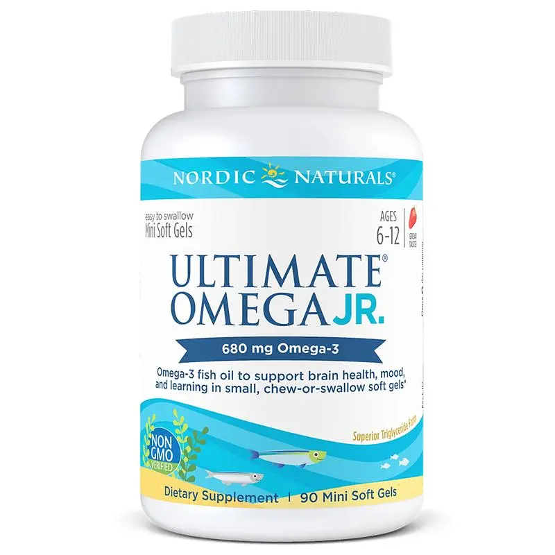 Жирные кислоты Nordic Naturals Ultimate Omega Junior, 90 капсул - фото 2