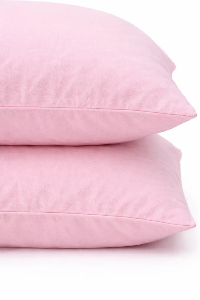 Наволочка Ecotton 50х70 см фланель із бавовни Pink Рожевий (24393) - фото 3