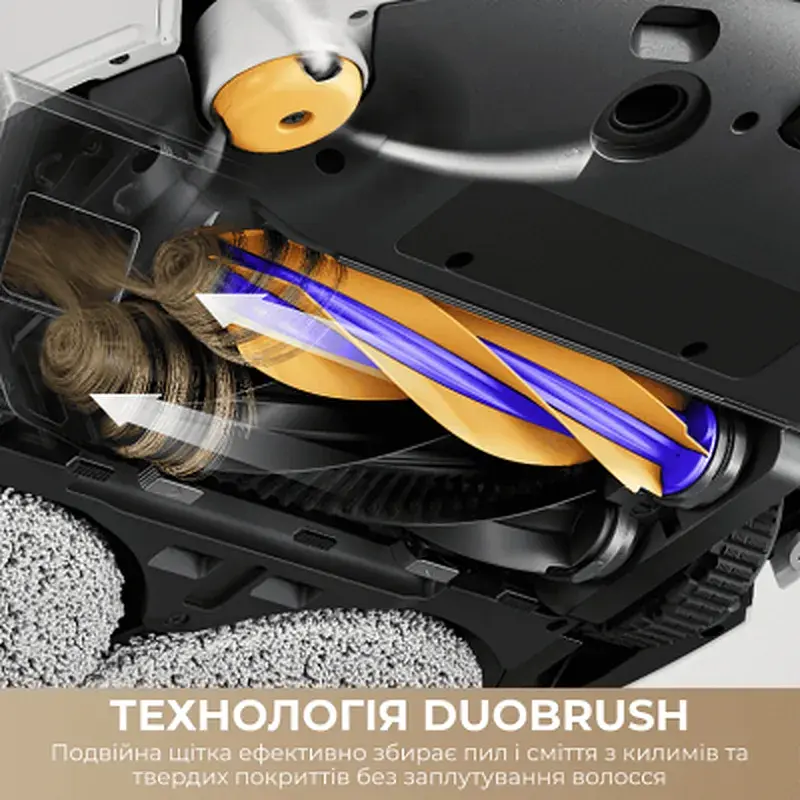 Пилосос Dreame Bot Matrix 10 Pro Black (RLM61HE-Bl) - фото 11