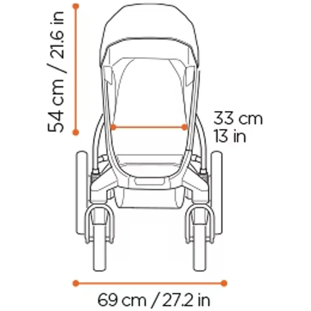 Детская коляска Thule Urban Glide 4-wheel Black [10101976] [107664] - фото 13