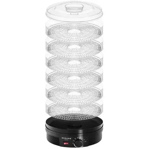 Сушилка-дегидратор для мяса и овощей Mozano AGD/SUS/03#CZA 500 Вт сито 28 см до 70 °C - фото 2