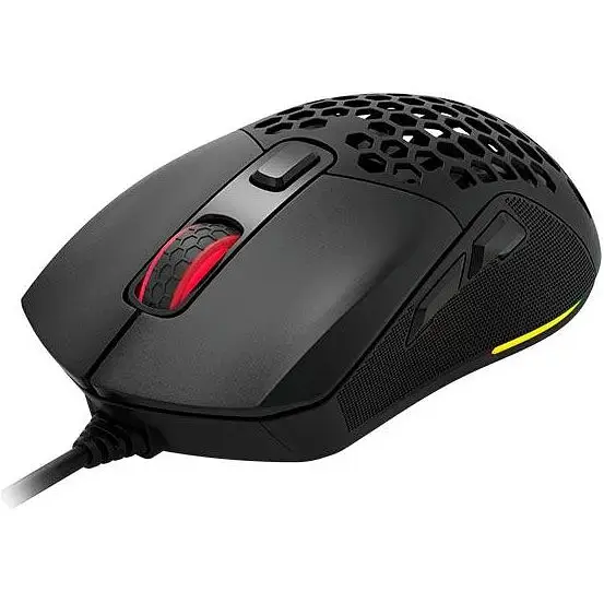 Миша ігрова XTRIKE ME GM-316 Wired mouse 800-7200 6 Step DPI чорна - фото 3