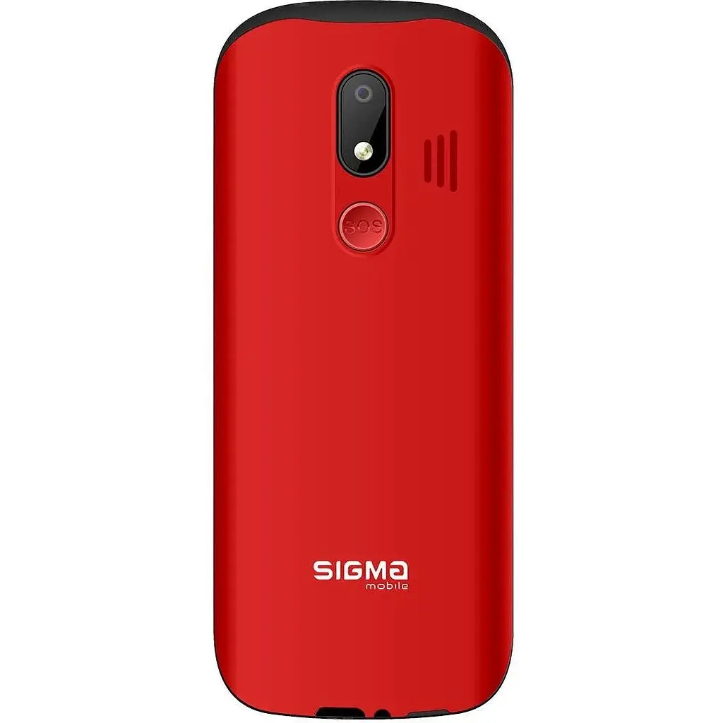 Телефон кнопочный Sigma mobile Comfort 50 Optima TYPE-C красный - фото 2