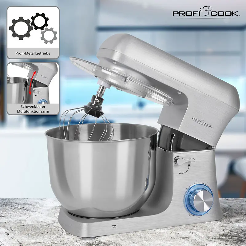 Кухонний комбайн - тістоміс Profi Cook PC-KM 1188 6л - фото 6