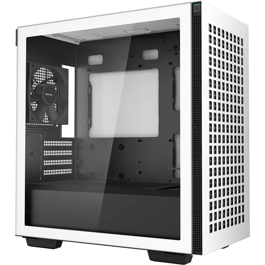 Корпус Deepcool CH370 White (R-CH370-WHNAM1-G-1) [146744] - фото 2