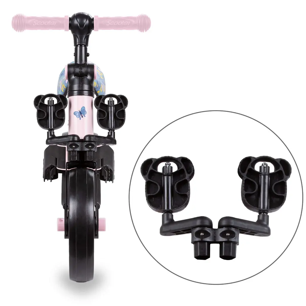 Біговел велосипед Kidwell 3 в 1 Pico Flower - фото 6