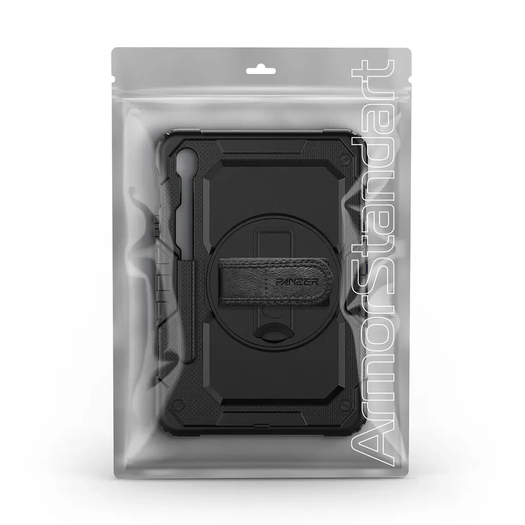 Чохол ArmorStandart Panzer для Samsung Tab S9 FE / S9 / S10 FE / S10 Lite Black - фото 5