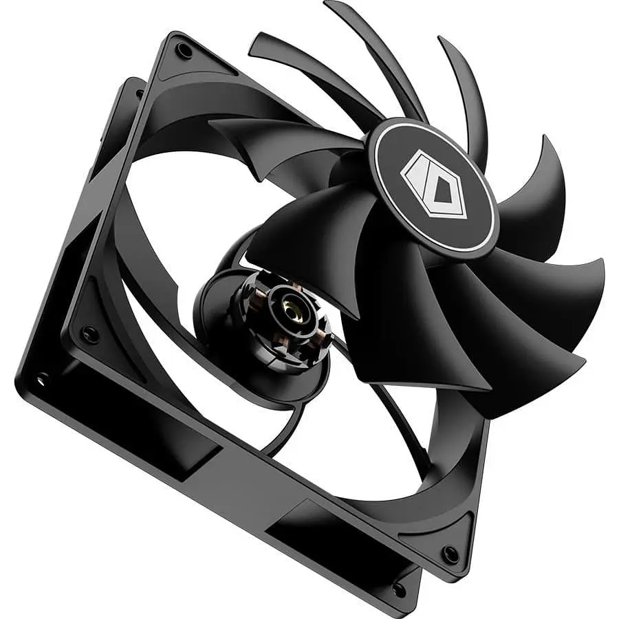 Вентилятор ID-Cooling FL-12025K, 120 x 120 x 25мм, 3-pin, черний (FL-12025K) - фото 3