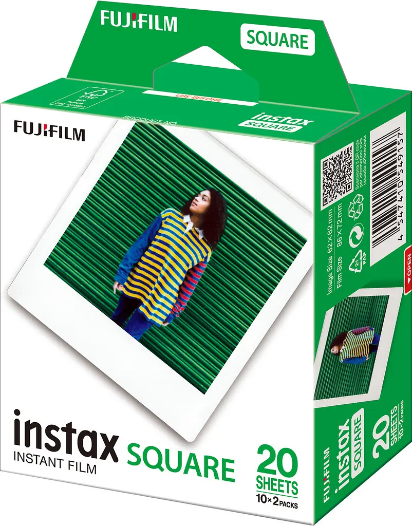 Фотоплівка Fuji Instax Square Film EU 10X2 (7125697) - фото 2