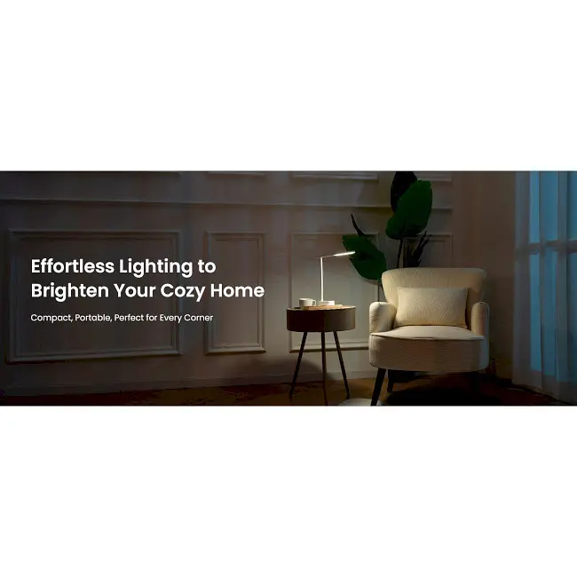 Настільна лампа акумуляторна Yeelight Rechargeable Desk Lamp YLYTD-0039 біла YLYTD-0039 - фото 8
