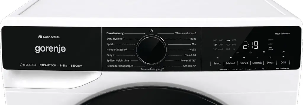 Пральна машина Gorenje WPNA 84 ATSWIFI3 (PS22/5414H) (742844) - фото 4