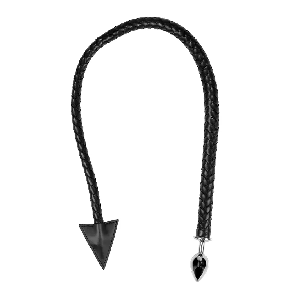 Анальна пробка Ouch! Anal Plug Devil's Tail, 105 см (чорний)