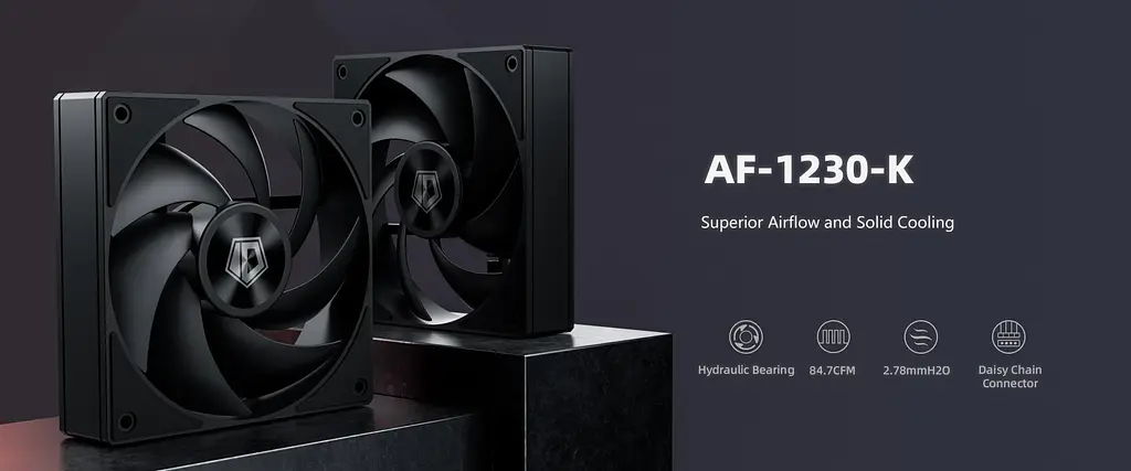 Вентилятор ID-Cooling AF-1230-K (AF-1230-K) - фото 3
