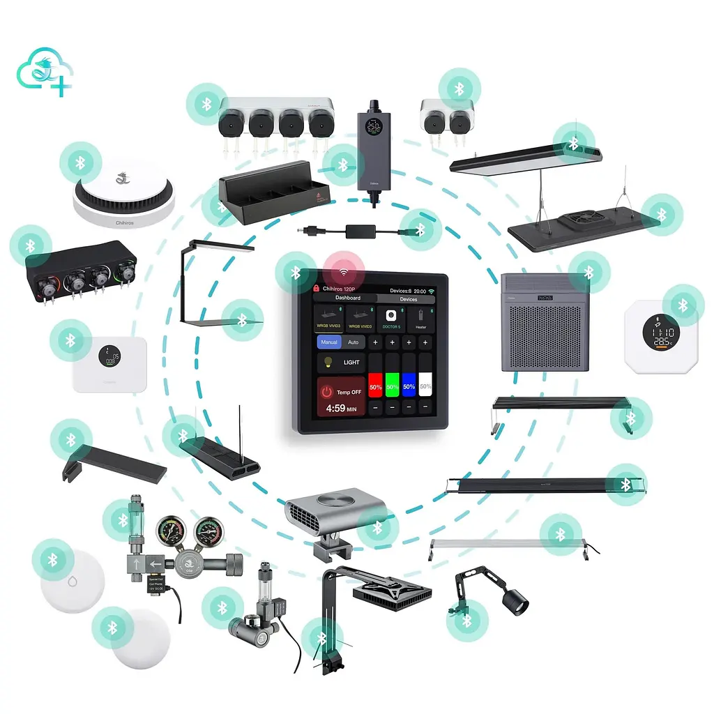 Інтелектуальний WiFi-хаб Chihiros WiFi Hub Pro для керування акваріумною технікою - фото 6