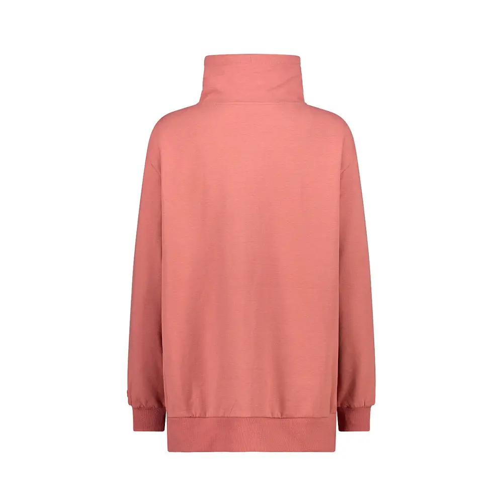 Флісова кофта CMP Women's Loose Fit Fleece Jacket Rose Quartz XS (1097-33D3426-C657 36) - фото 3