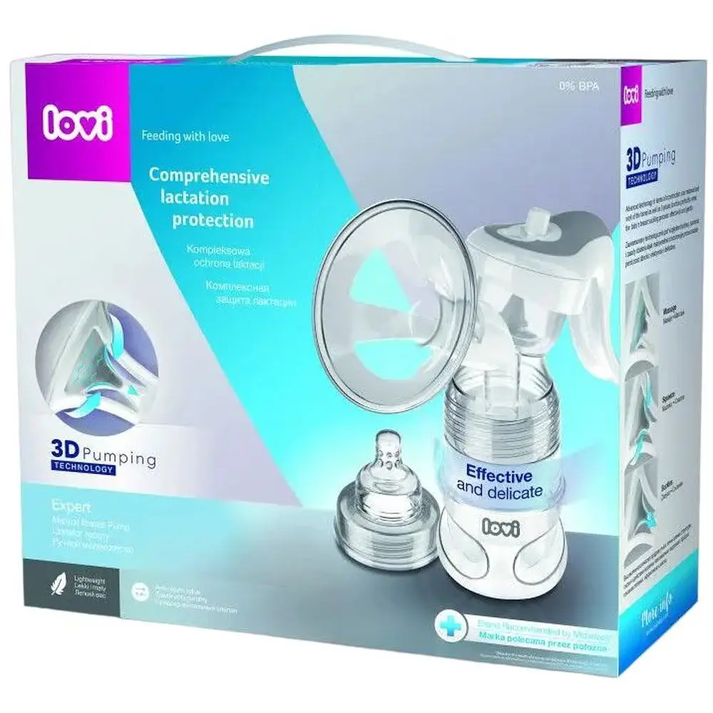 Молоковідсмоктувач Lovi Expert 3D Pumping ручний (50/030 exp) - фото 5