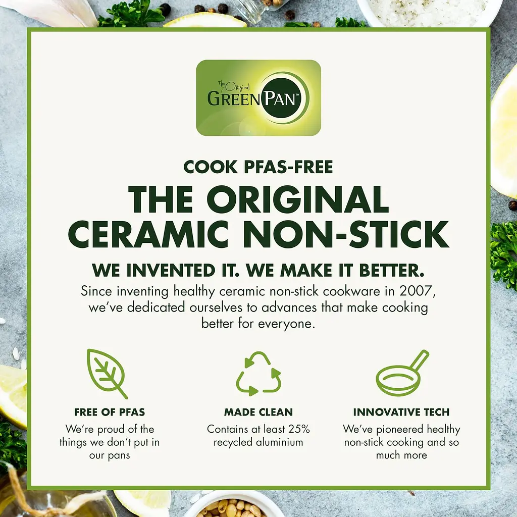 Сковорода GreenPan Evolution 24 см темно-зелена (CC006390-001) - фото 8