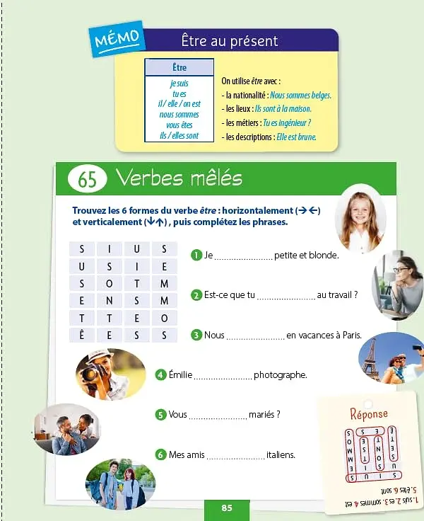 101 Jeux De FLE A1 Grammaire - фото 9