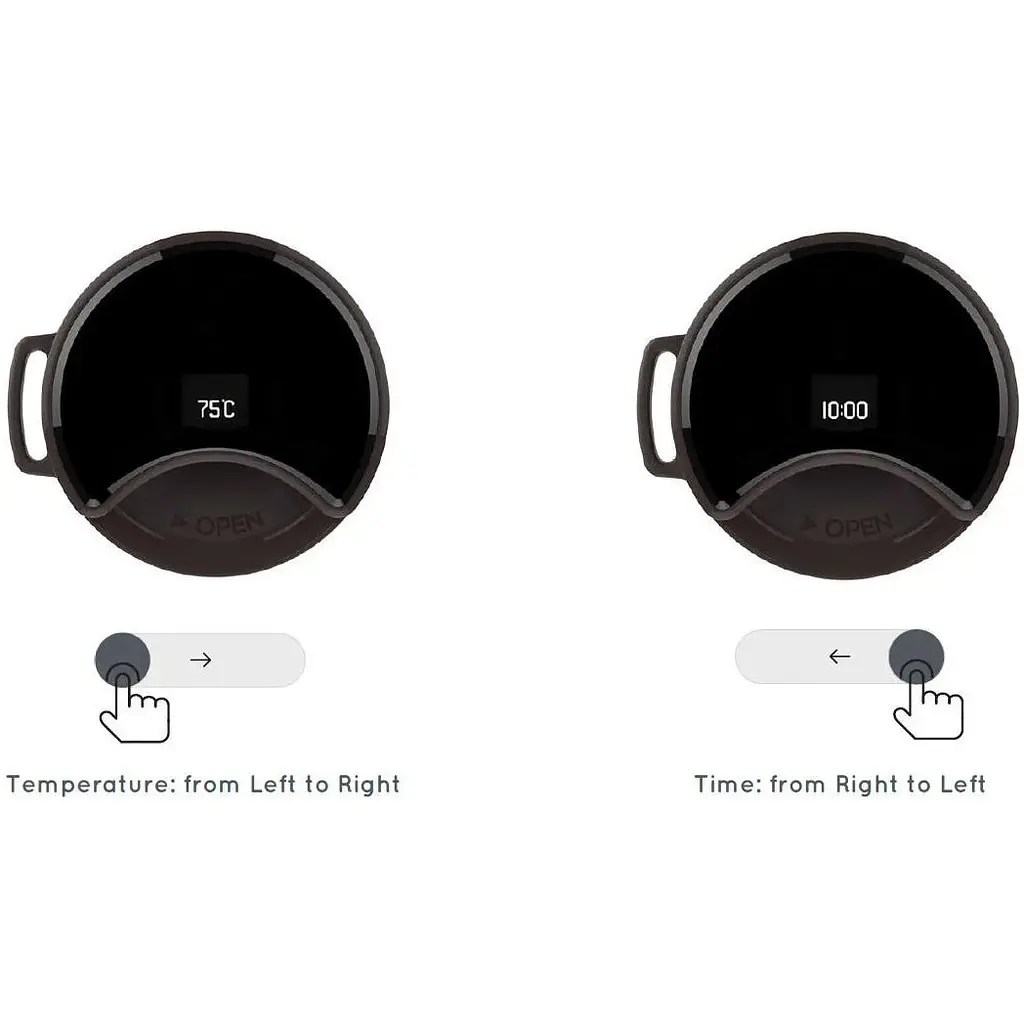Термос Kiss Kiss Fish Smart Coffee Tumbler S-45WG - фото 5