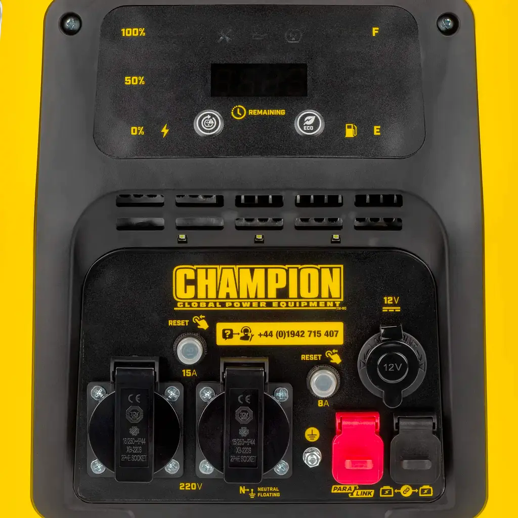 Інверторний газово-бензиновий генератор Champion 2000 82001i-DF-EU [117534] - фото 5