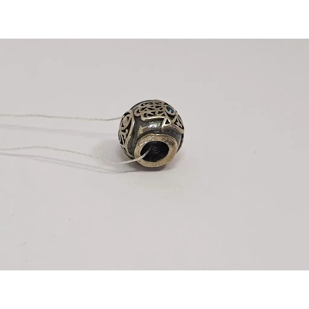 Срібна підвіска-шарм Premium Рука Фатіми. 3453 - фото 2