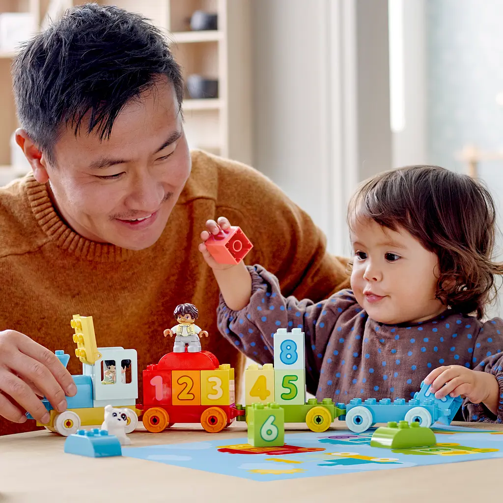 Конструктор LEGO DUPLO My First Поезд с цифрами - учимся считать, 23 детали (10954) - фото 5