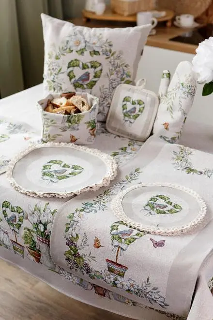 Салфетка Прованс Garden круглая D-29 см (35436) - фото 4
