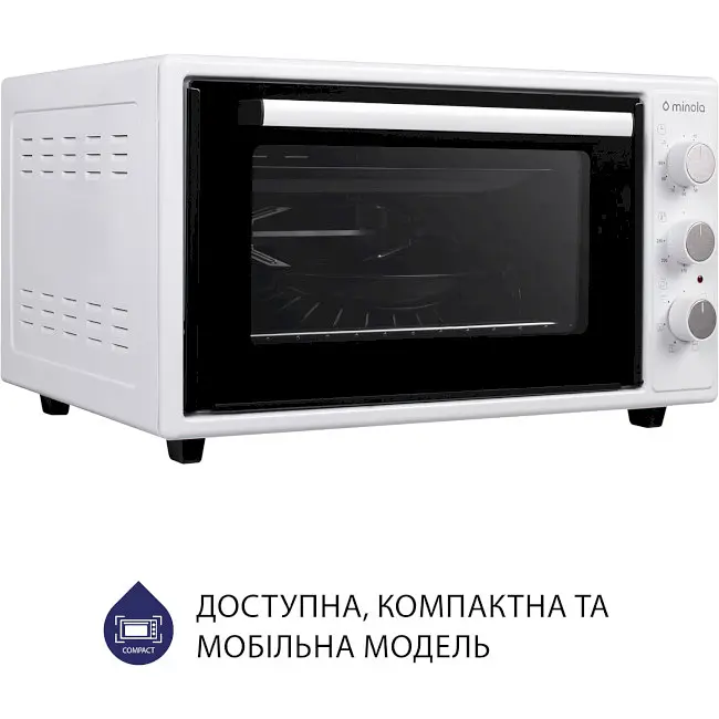 Електрична піч Minola Foet 4815 WH - фото 4