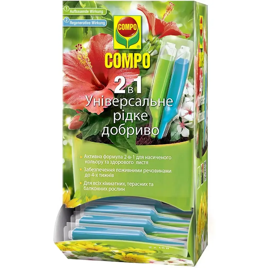 Аплікатор Compo 2 в 1 Універсальний захист 30 мл (2 шт. х 15 мл) (3299) - фото 2