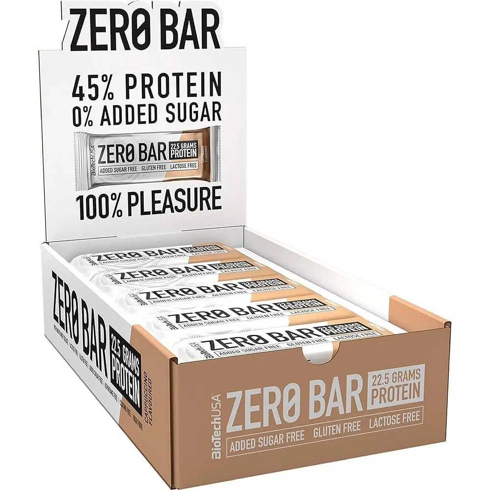 Батончик BiotechUSA ZERO Bar cappuccino 50 g (Ф000566) - фото 2