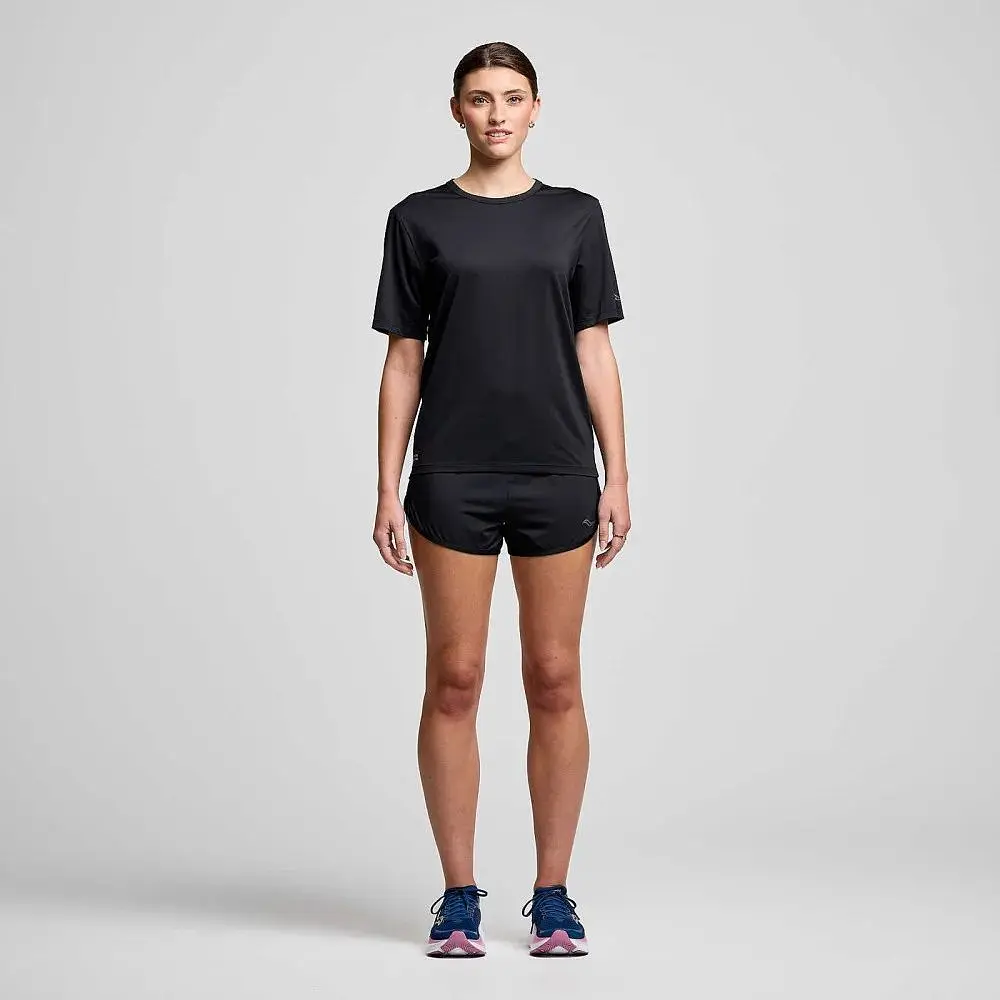 Футболка Saucony W Stopwatch Short Sleeve Black M (1097-SAW800484-BK M) - фото 3