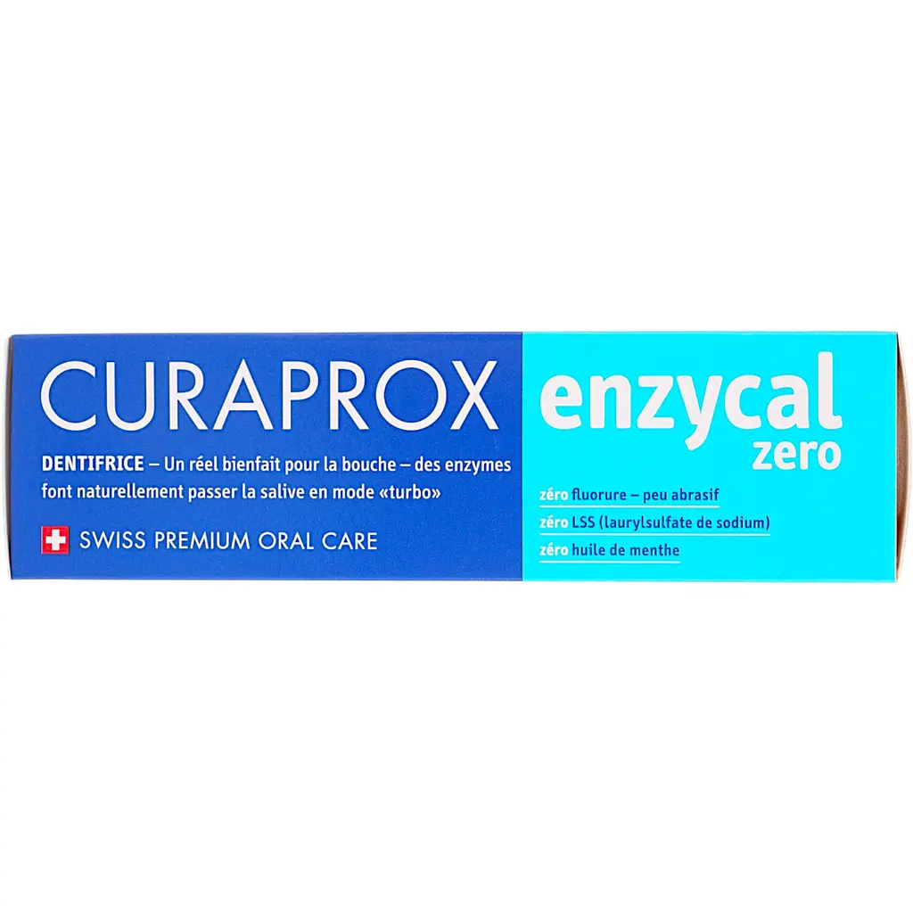 Уцінка. Зубна паста Curaprox Enzycal Zero ферментна без фтору 75 мл  - фото 3