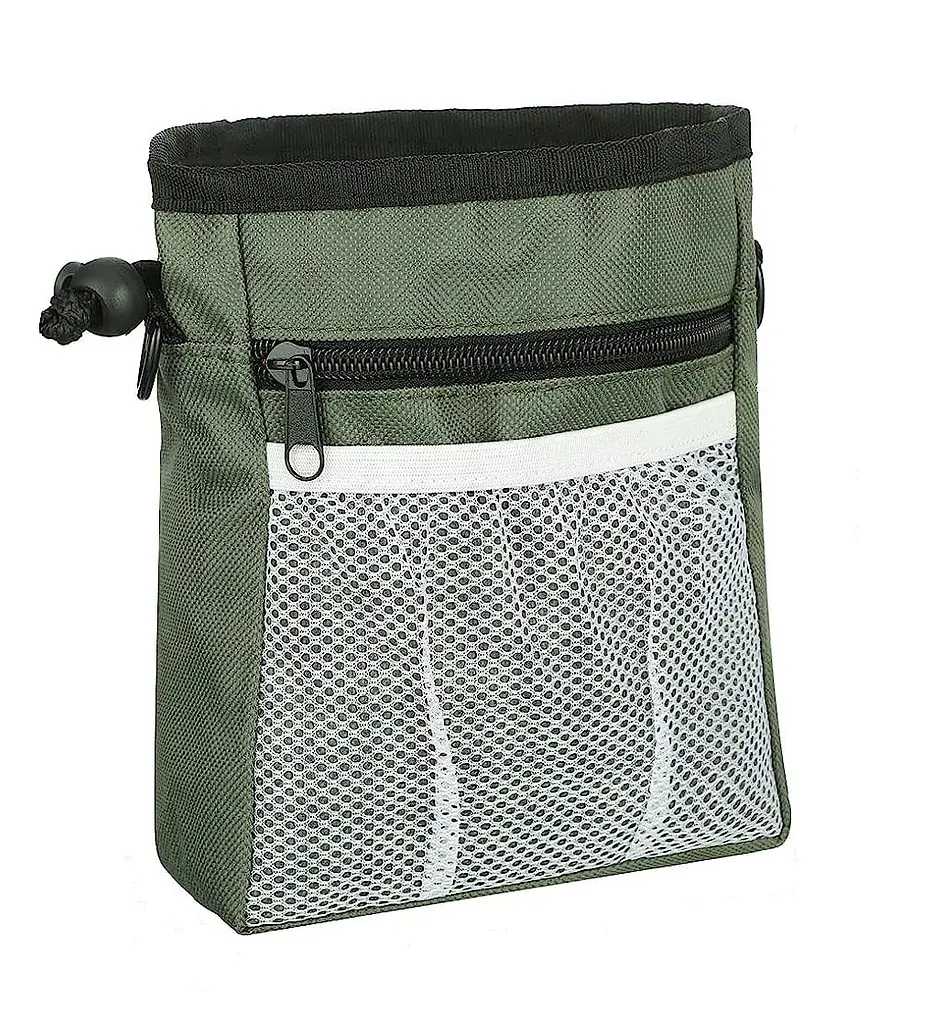 Сумка для вигулу і дресирувань Dog Treat Bag khaki - фото 2