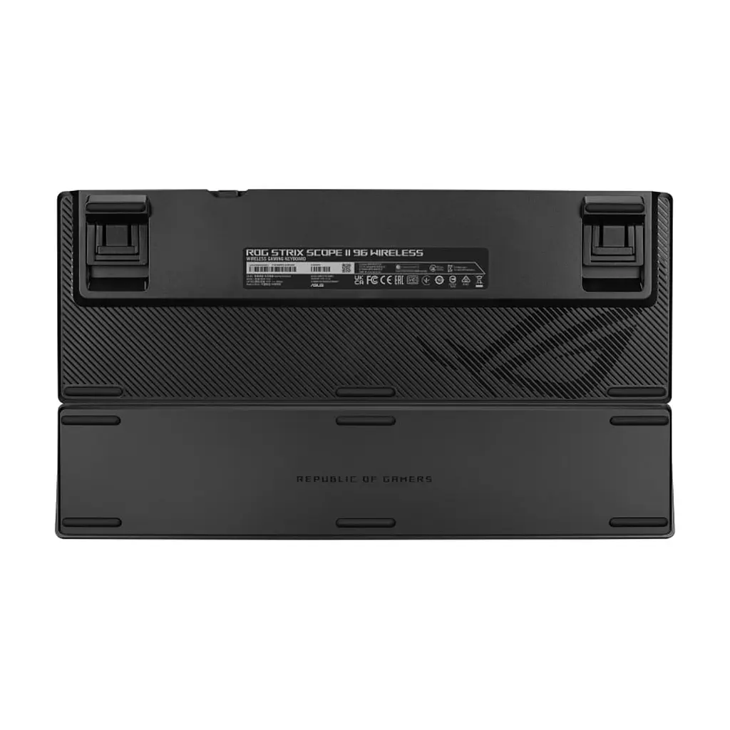 Клавіатура ASUS ROG Strix Scope II X NX Snow V2 ABS USB UA Black (90MP037A-BKMA00) - фото 8