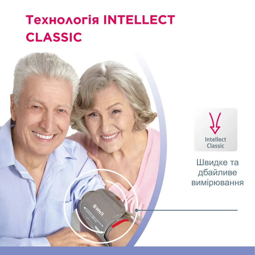 Автоматичний тонометр PRO-33 (манжета M-L з адаптером) B.Well - фото 7