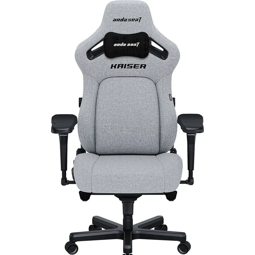 Крісло для геймерів Anda Seat Kaiser 4 Size XL Fabric Gray (AD12YDDC-XLL-20-G-CF) - фото 6