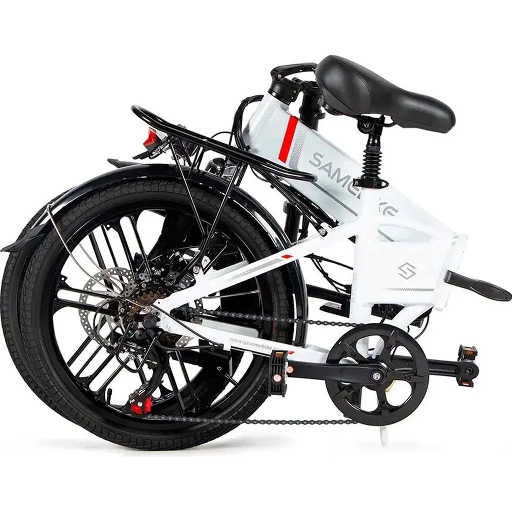 Електровелосипед Samebike 20LVXD30-II White [123388] - фото 5