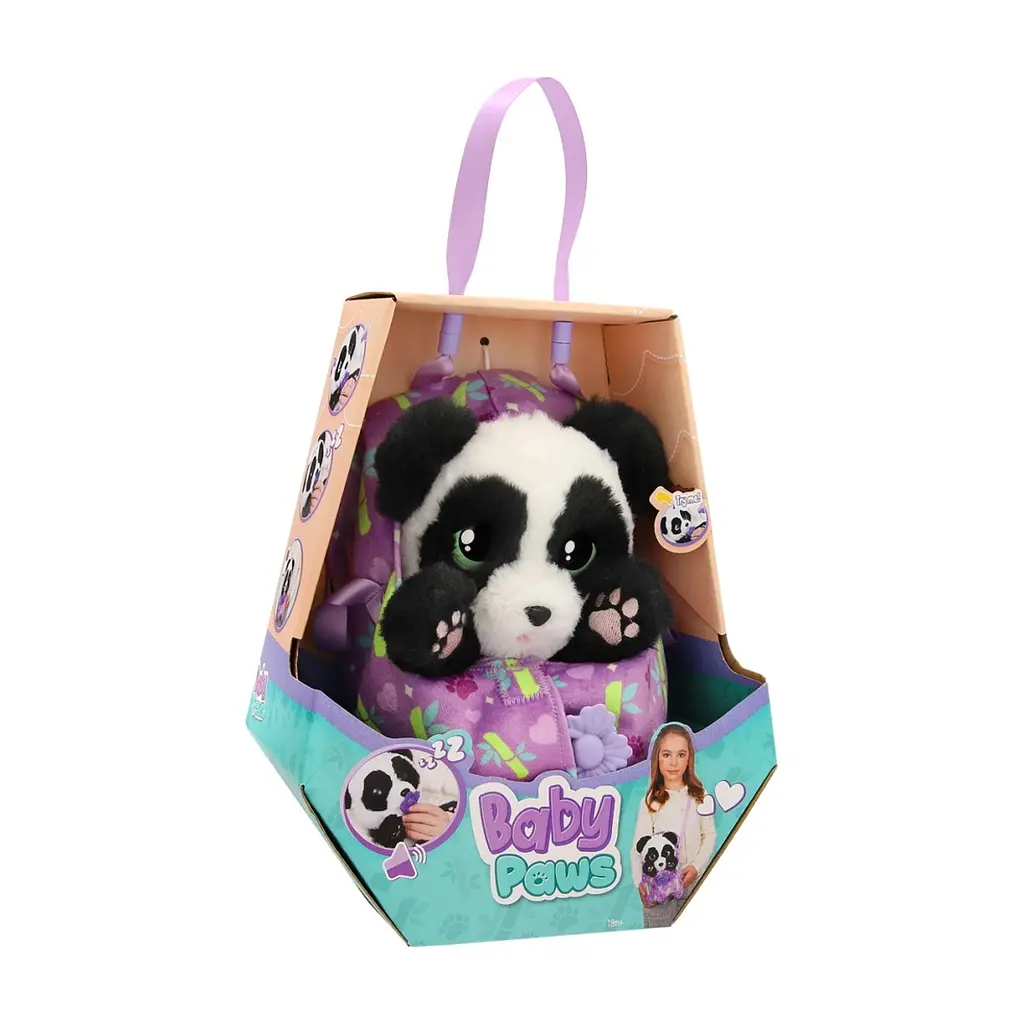 Інтерактивна іграшка Baby Paws W3 - Малюк Панда (927667IM) - фото 2