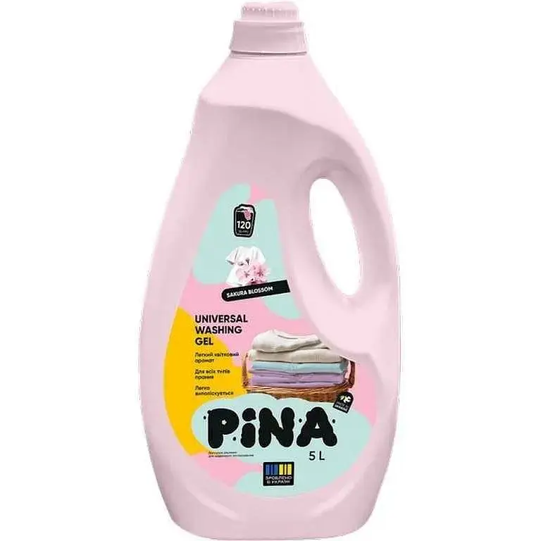 Гель для прання PINA 5л Universal Sakura Blossom