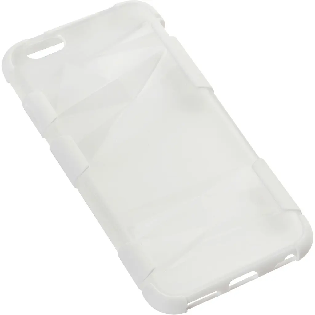 Чохол-накладка Toto TPU+PC+PU case iPhone 6/6s White - фото 2
