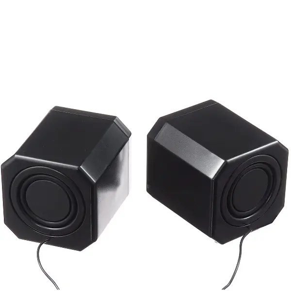 Комп'ютерні USB стерео колонки акустика 2.0 для ноутбука 2x5Вт UKC A8 чорний - фото 3