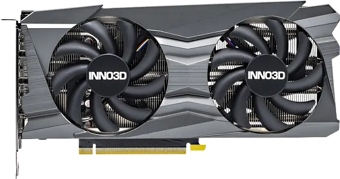 Видеокарта GeForce RTX 3060 8GB Inno3D Twin X2 (N30602-08D6-11902130) - фото 2