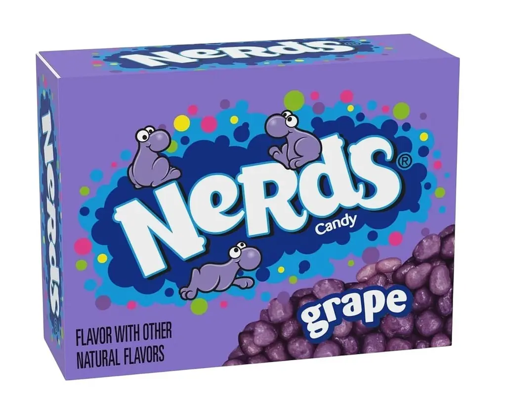 Драже Nerds Mini Boxes Grape 12г