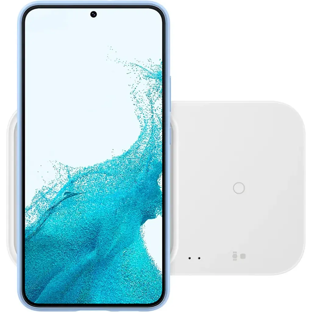 БЗП Samsung 15W Wireless Charger Duo w/o TA (EP-P5400BWEGEU) White UA - фото 5