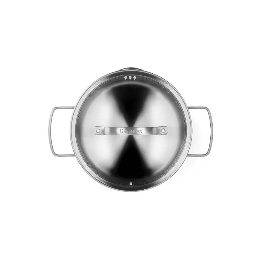 Каструля з кришкою GreenPan Chef's Collection 18 см 2 л (CC007729-001) - фото 4