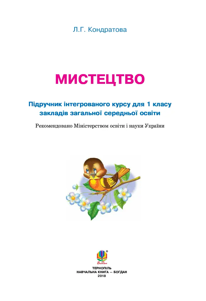 Мистецтво. Підручник інтегрованого курсу для 1 класу - фото 2
